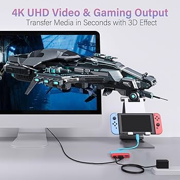 Amazon.com: Battony USB C to HDTV Adapter for Nintendo Switch