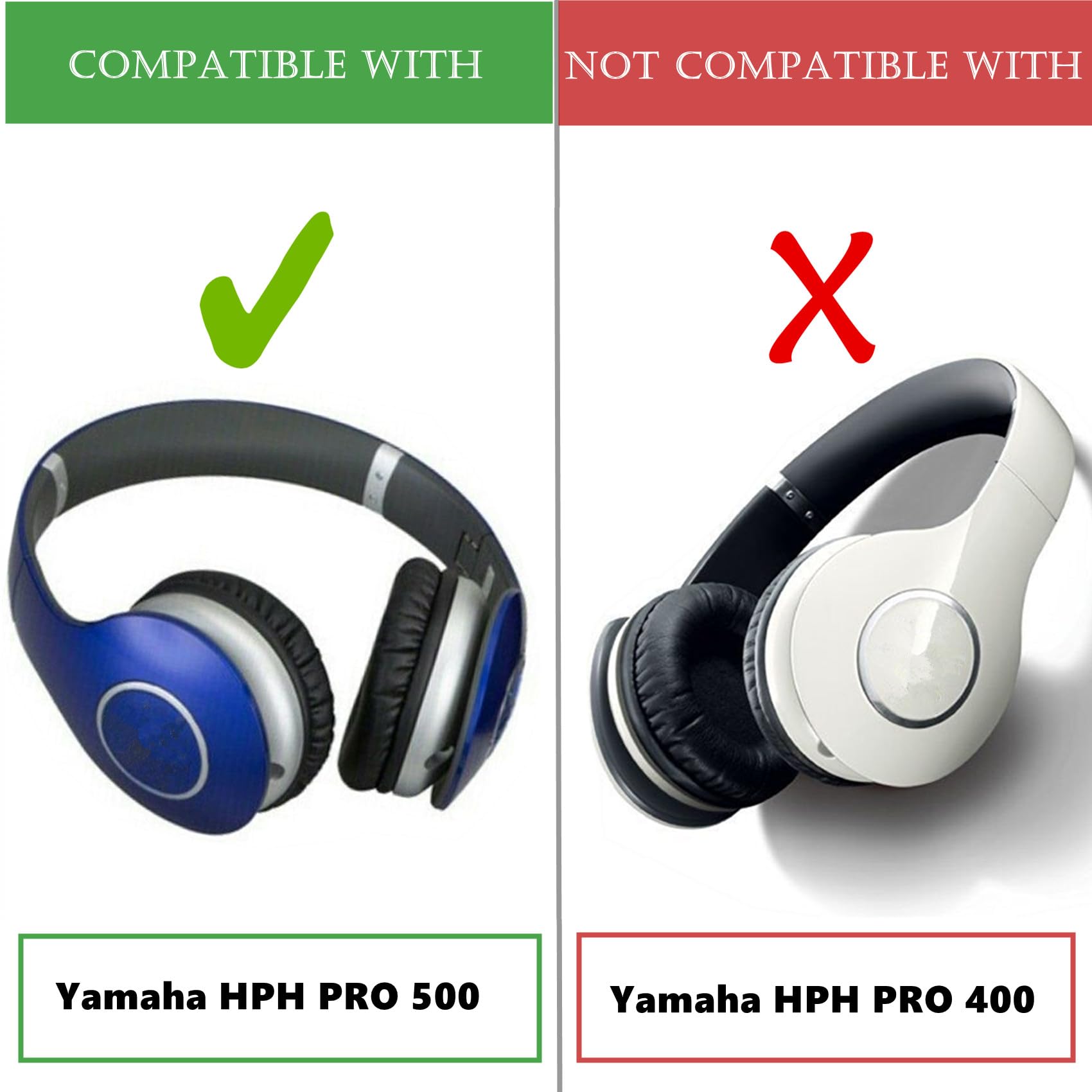 Amazon.co.jp: YDYBZB イヤーパッド 交換用 ヤマハ HPH-Pro 500 HPH