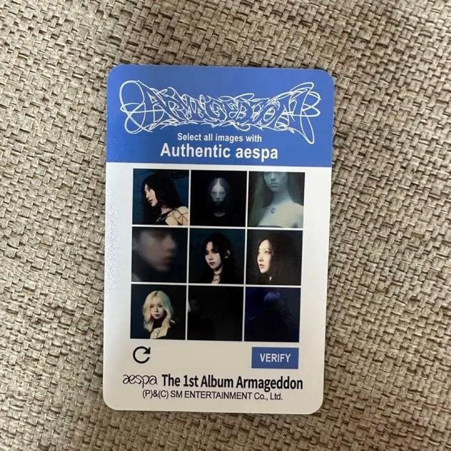 Amazon.co.jp: aespa Armageddon アルバム zine ウィンター トレカ