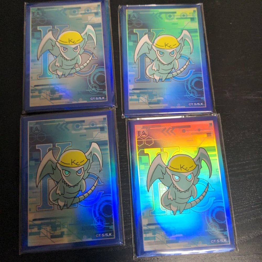 ②遊戯王 ちびブルーアイズ スリーブ スリーブ『ちびブルーアイズ(光沢