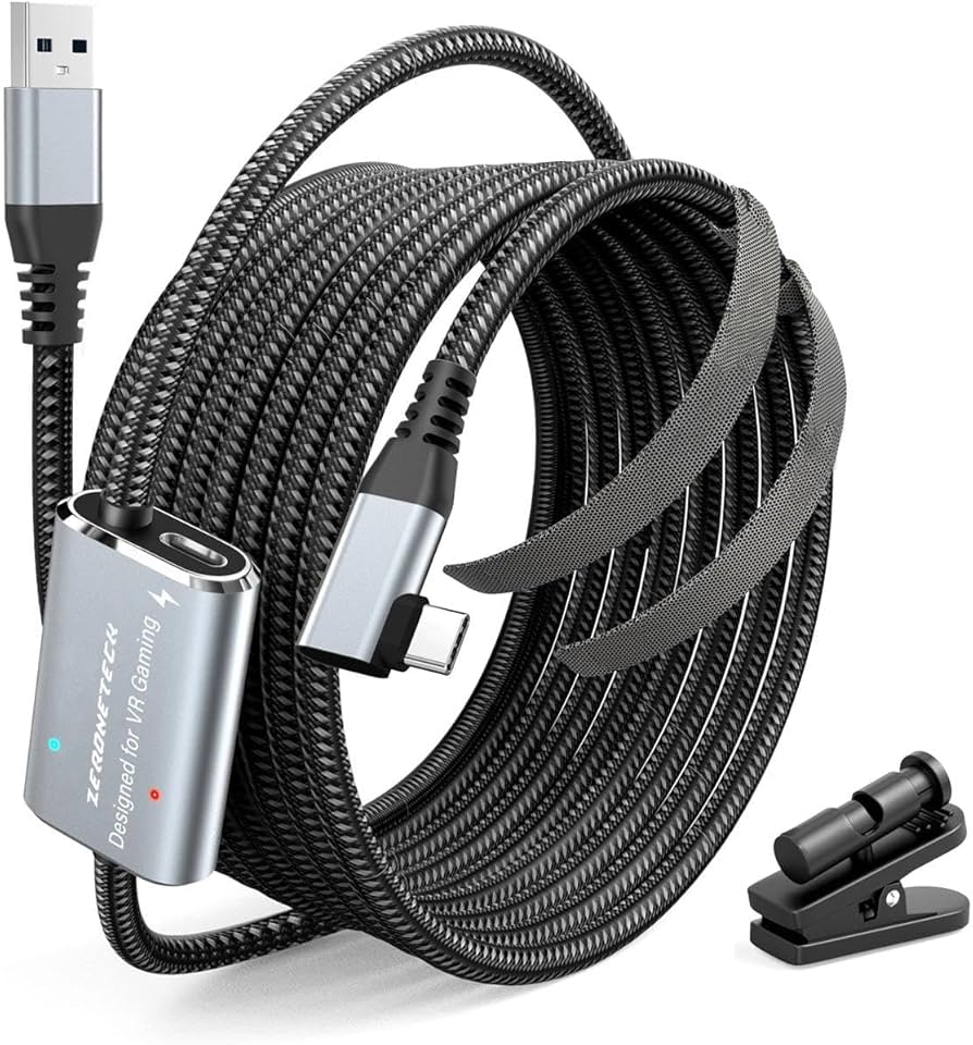 Amazon | 無限リンクLinkケーブル 5m 急速充電 Quest3S/Quest3/Quest 2