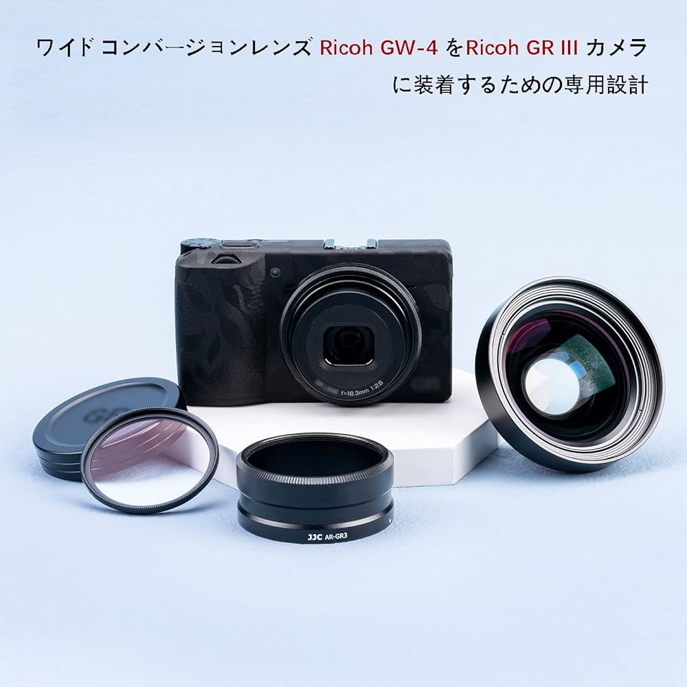 Amazon | JJC GA-1 レンズアダプター Ricoh GW-4 ワイドコンバージョン