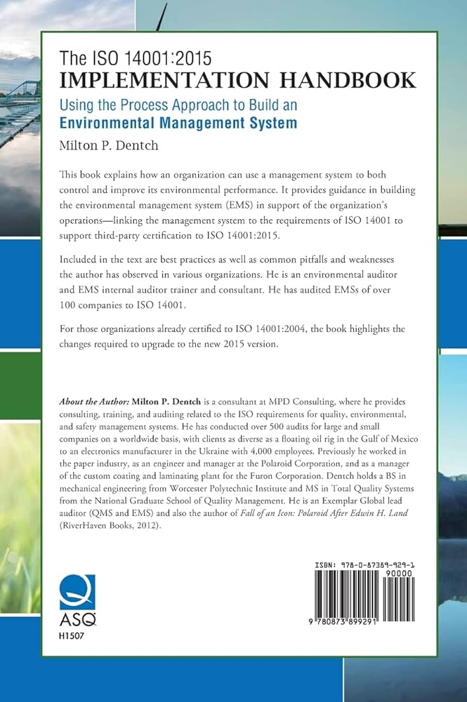 The ISO 14001:2015 Implementation Handbook: Using the Process