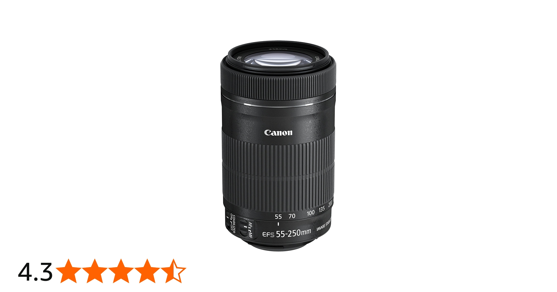 Amazon.co.jp: Canon レンズ EF-S55-250mm F4-5.6 IS STM : 家電＆カメラ
