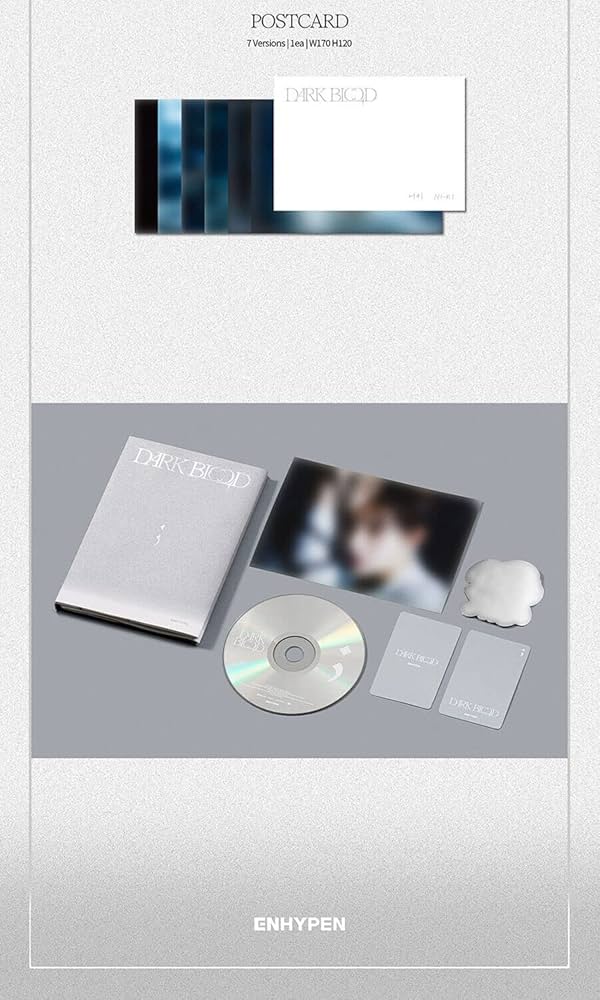 Amazon.com: (ENGENE Ver.) ENHYPEN DARK BLOOD Album ( SUNWOO Ver
