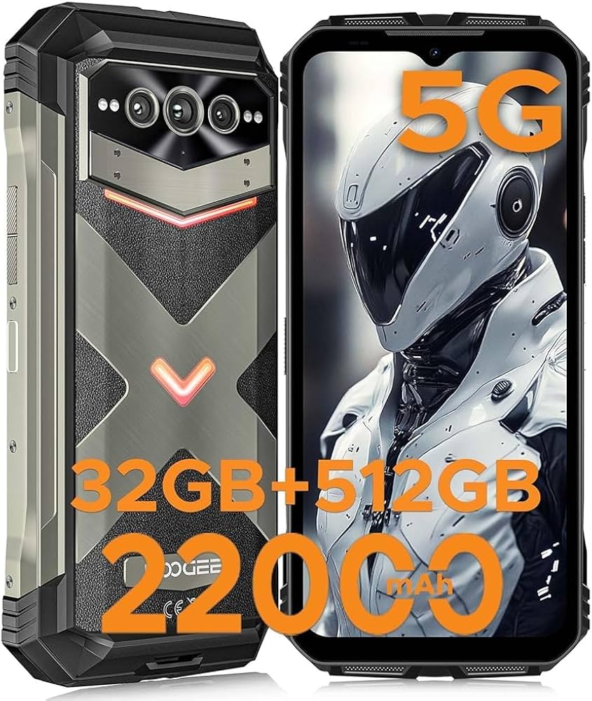 Amazon.com: DOOGEE V MAX Pro 5G Rugged Phone,22000mAh,32GB+512GB