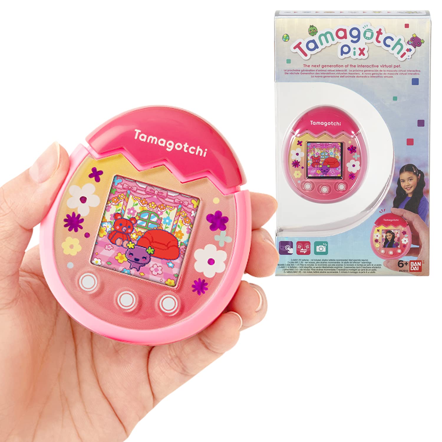 Amazon.com: Tamagotchi 42901 Bandai Pix The Next Generation of