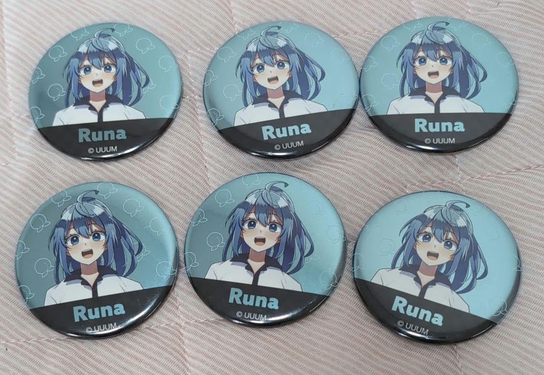 Amazon.co.jp: カラフルピーチ るな メタル缶バッチ 6個 : おもちゃ