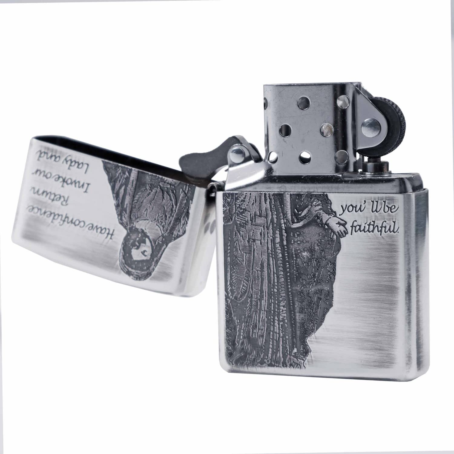 Amazon.co.jp: ZIPPO(ジッポー) ライター ZYA キリスト・マリア JM-KB