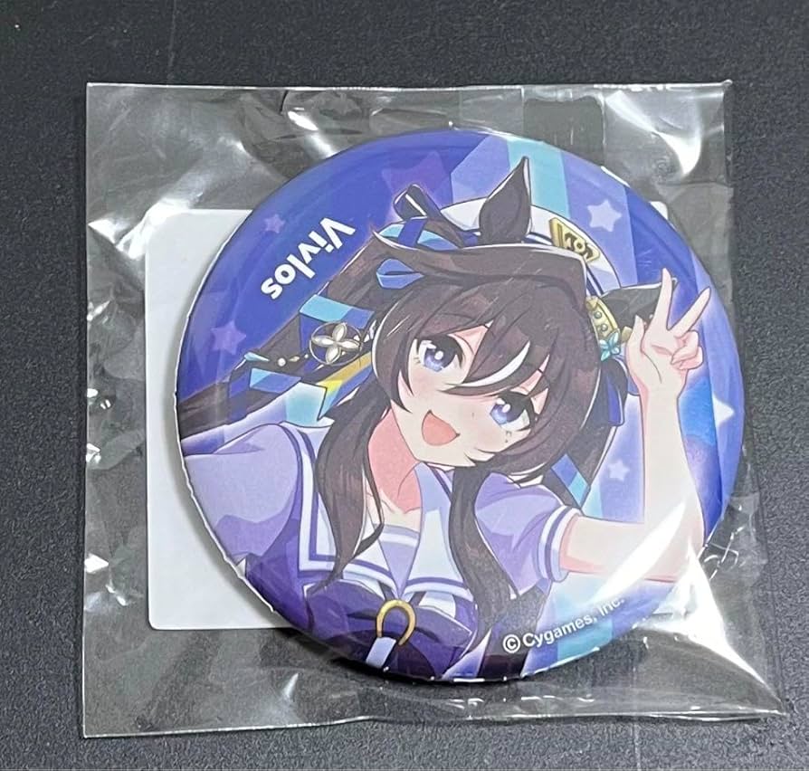 Amazon.co.jp: ウマ 娘. ヴィブロス 缶バッジ : おもちゃ