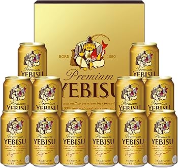Amazon.co.jp: サッポロ ヱビスビール ギフトセット YE3D [350ml×12本