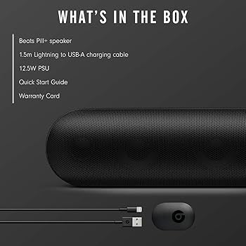 Amazon.com: Beats Pill Plus Portable Wireless Speaker - Stereo