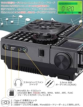 Amazon.co.jp: ZHIWHIS BCLラジオSSB高性能マルチバンド AM FM CB LW