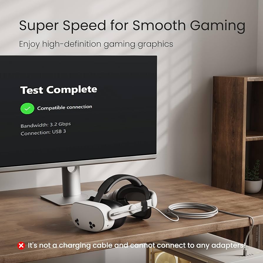 Amazon | KIWI design リンクケーブル 5M Oculus Quest 3S/3/Quest 2