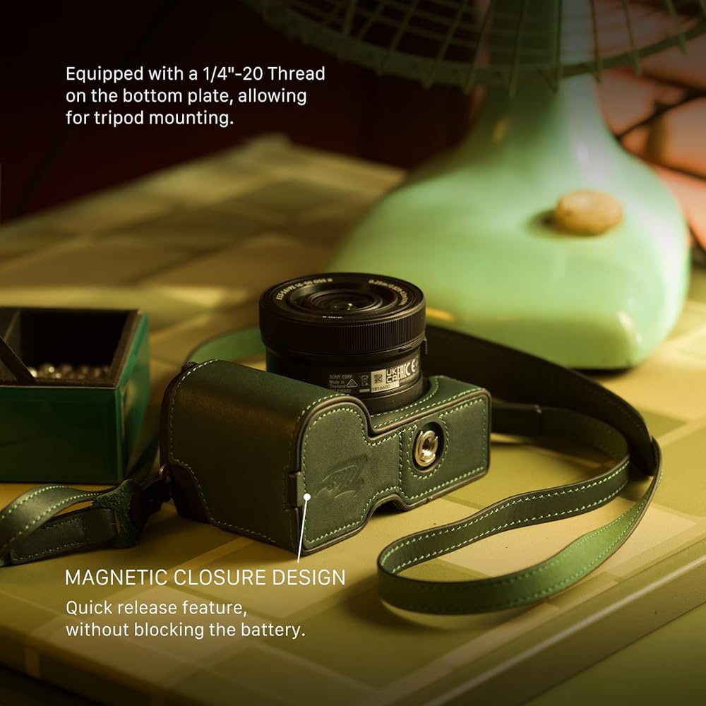 Amazon.com : Tilta Leather Camera Case Compatible with Sony ZV-E10