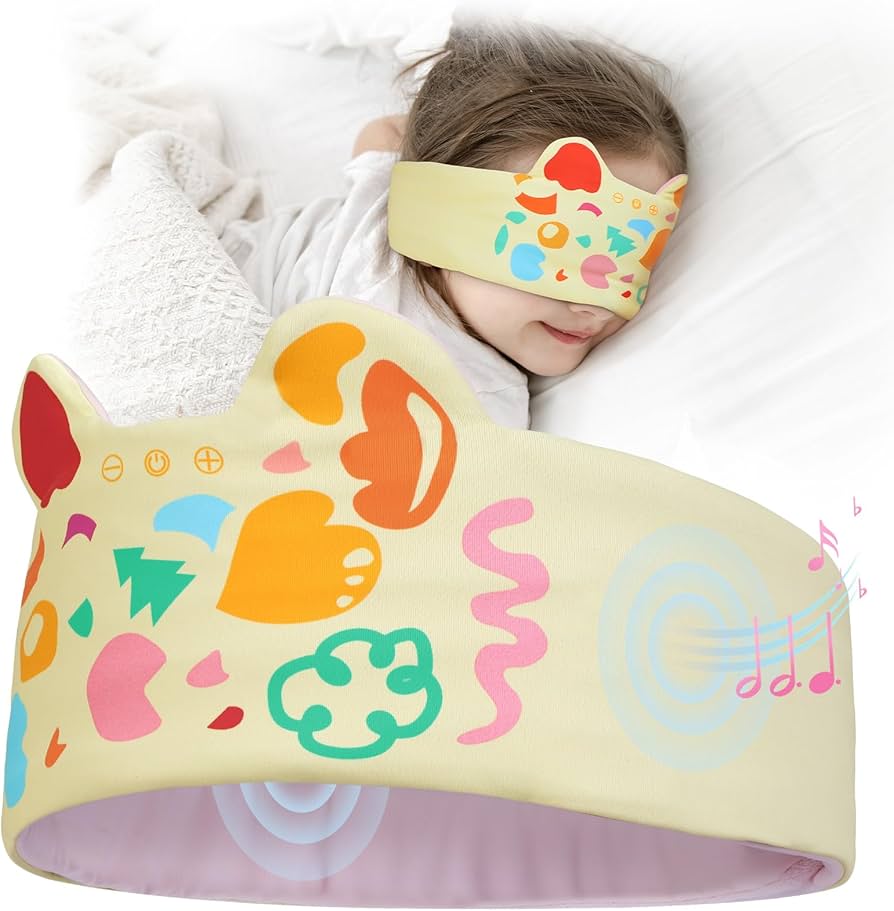 Amazon.com: LC-dolida Kids Headband Headphones Sleep Headphones