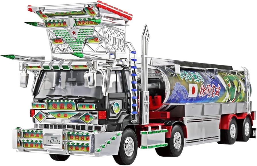 Amazon | 青島文化教材社 1/32 ザ・デコトラシリーズ No.6 鬼雷砲