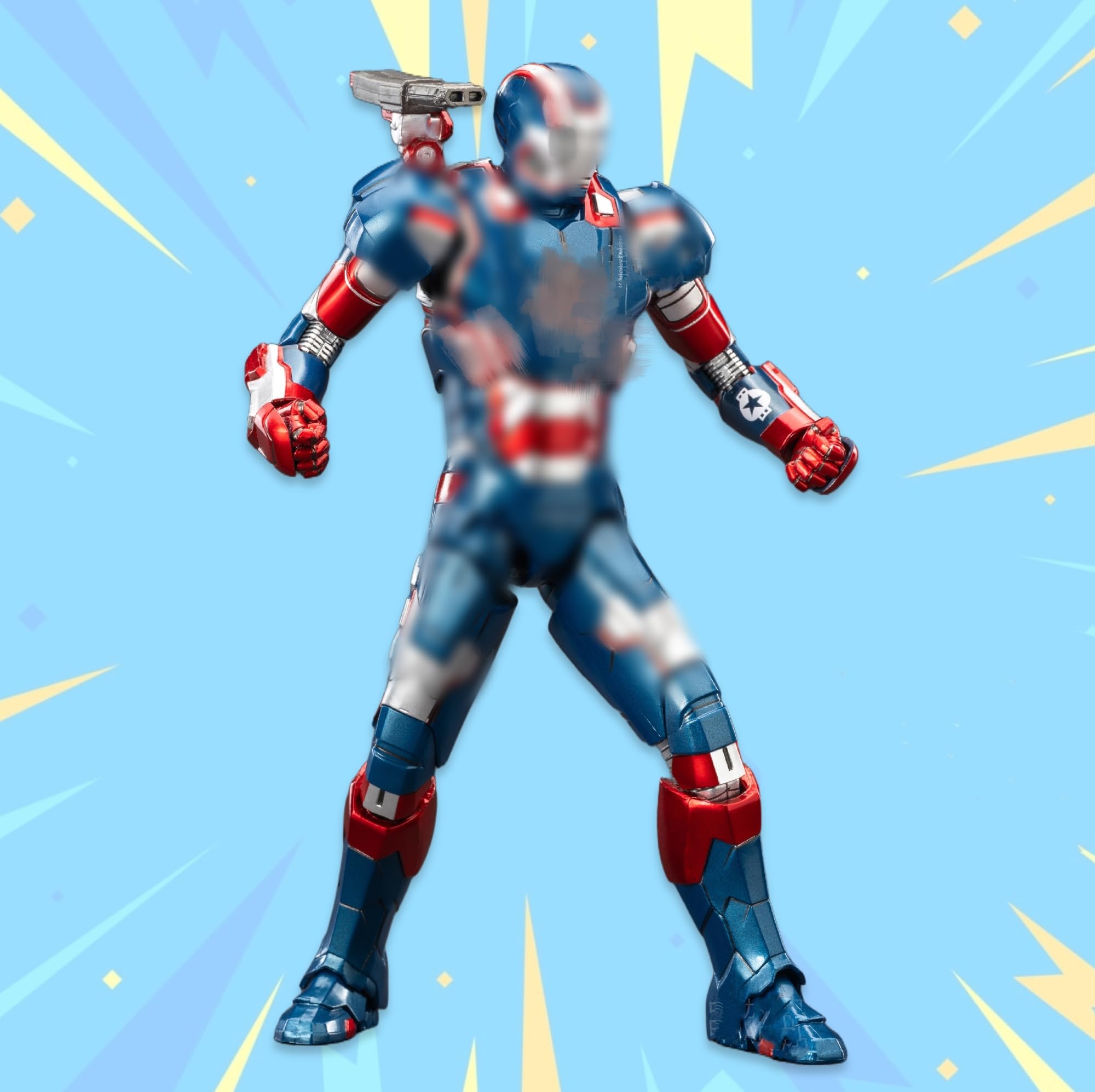 Amazon.co.jp: LonullyMege 7インチ アイアンパトリオット アクション