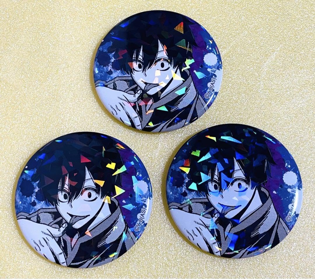 Amazon | 桃源暗鬼 淀川 真澄 ホログラム 缶バッジ Vol.1 | バッジ