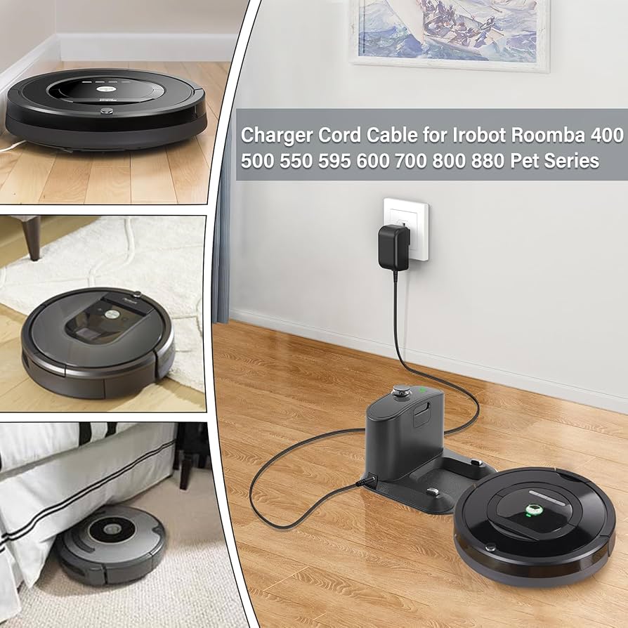 Amazon.com: 22.5V Robotic Vacuum Cleaner Charger Fits for Irobot