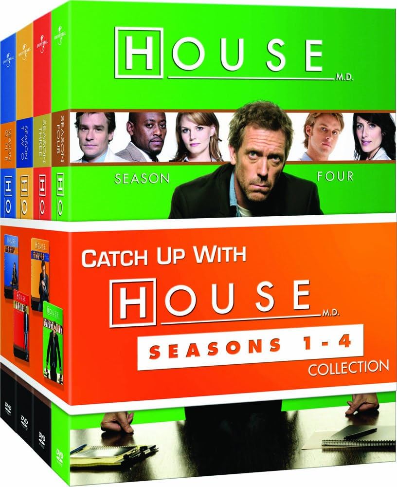 Amazon.com: House, M.D.: Seasons 1-4 : Hugh Laurie, Lisa Edelstein