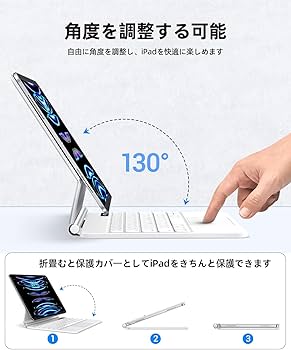 Amazon.co.jp: Omikamo マジックキーボード ipad air M3/M2 11インチ