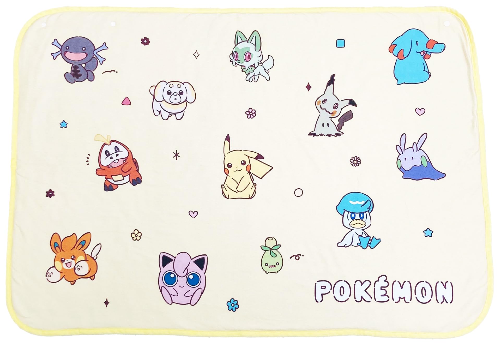 Amazon｜MORIPiLO ポケモン 膝掛け ブランケット (ピカチュウ パルデア