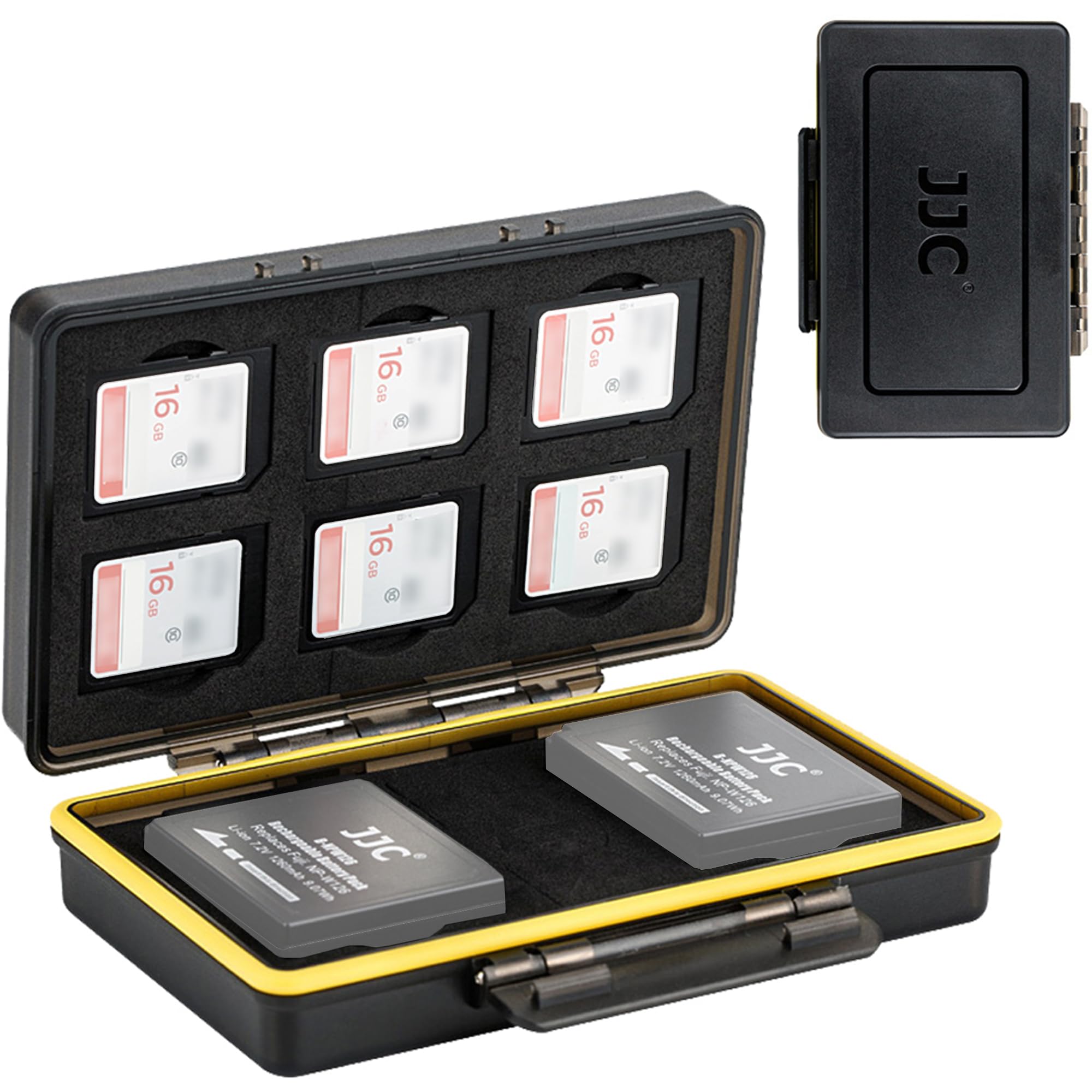 Amazon | JJC 【富士フィルム バッテリー 2枚 + SDカード 6枚