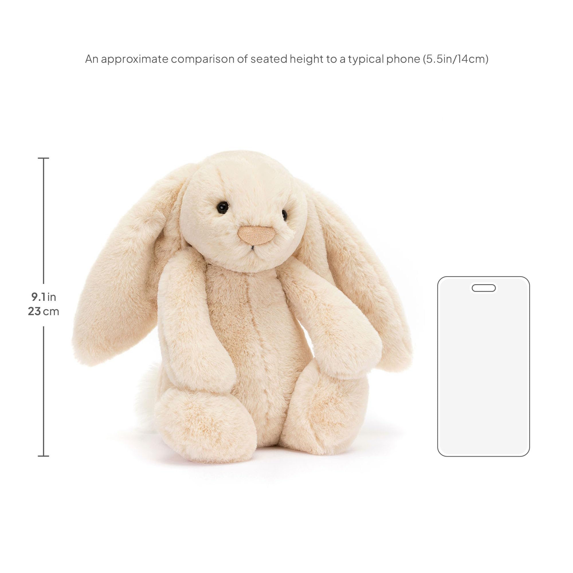 Amazon.com: Jellycat Bashful Luxe Willow Bunny Stuffed Animal