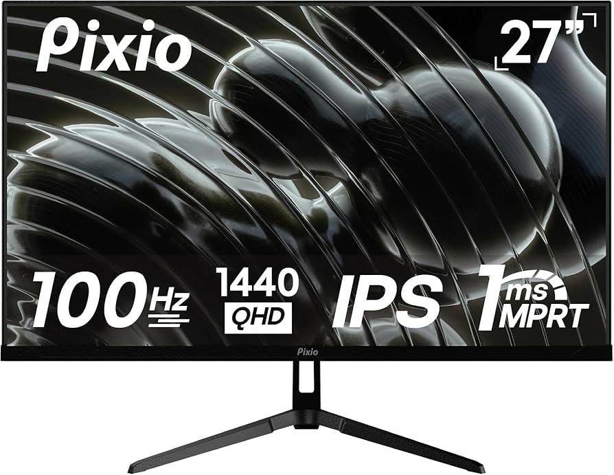 Amazon.com: Pixio PX275 Wave 27 inch 100Hz Refresh Rate QHD 1440p