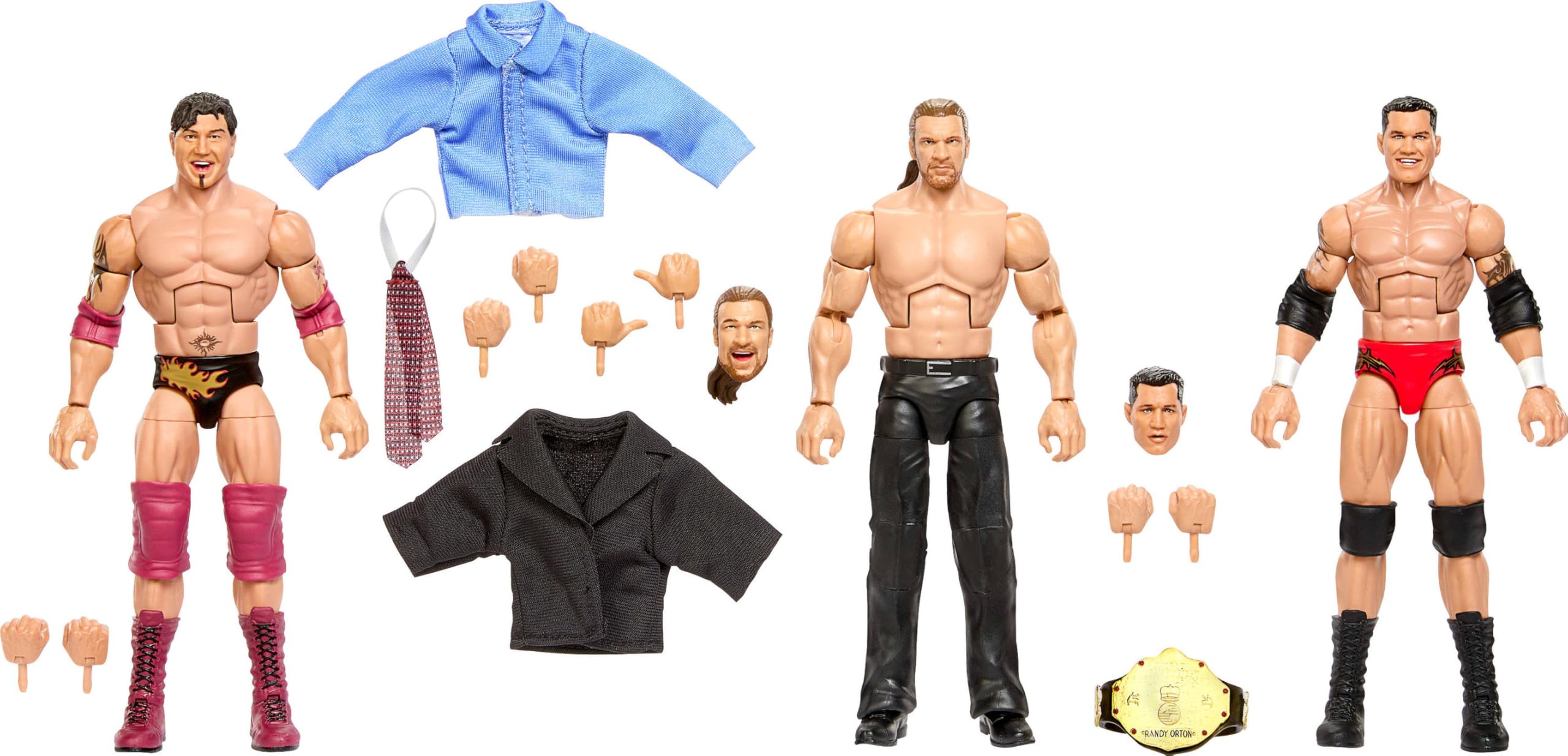 Amazon.com: Mattel WWE Elite Evolution 3-Pack Action Figures