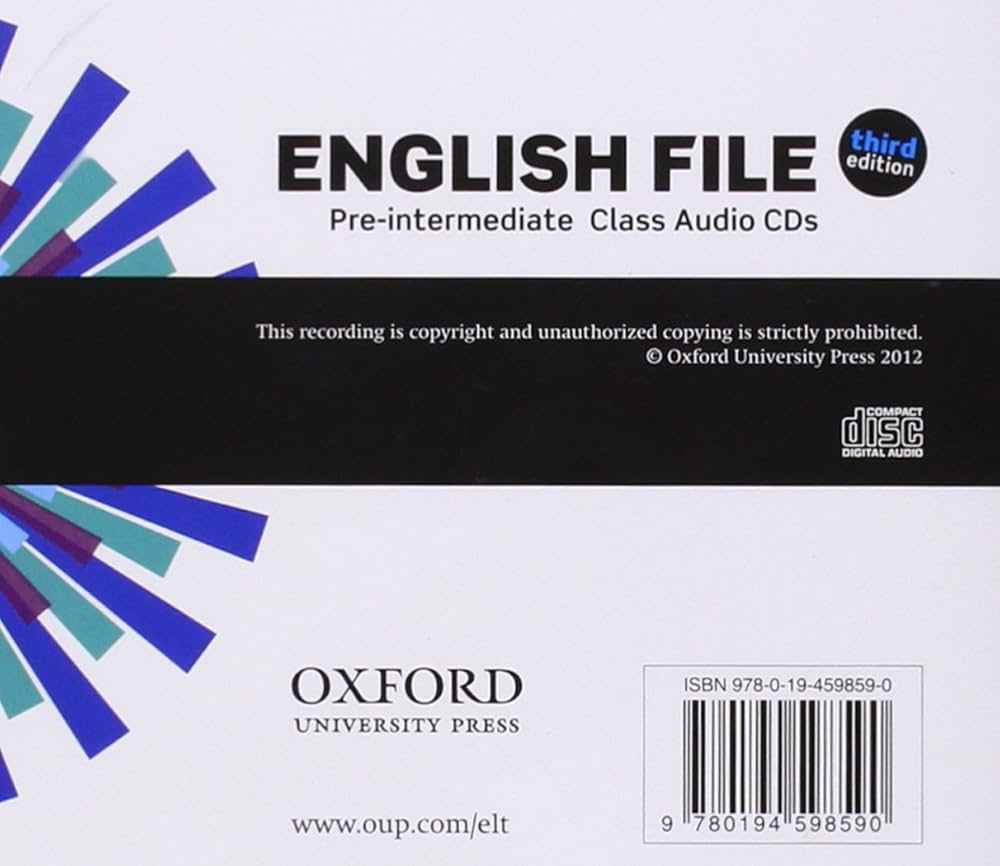 English File 3rd Edition Pre-Intermediate. Class Audio CD: Oxenden
