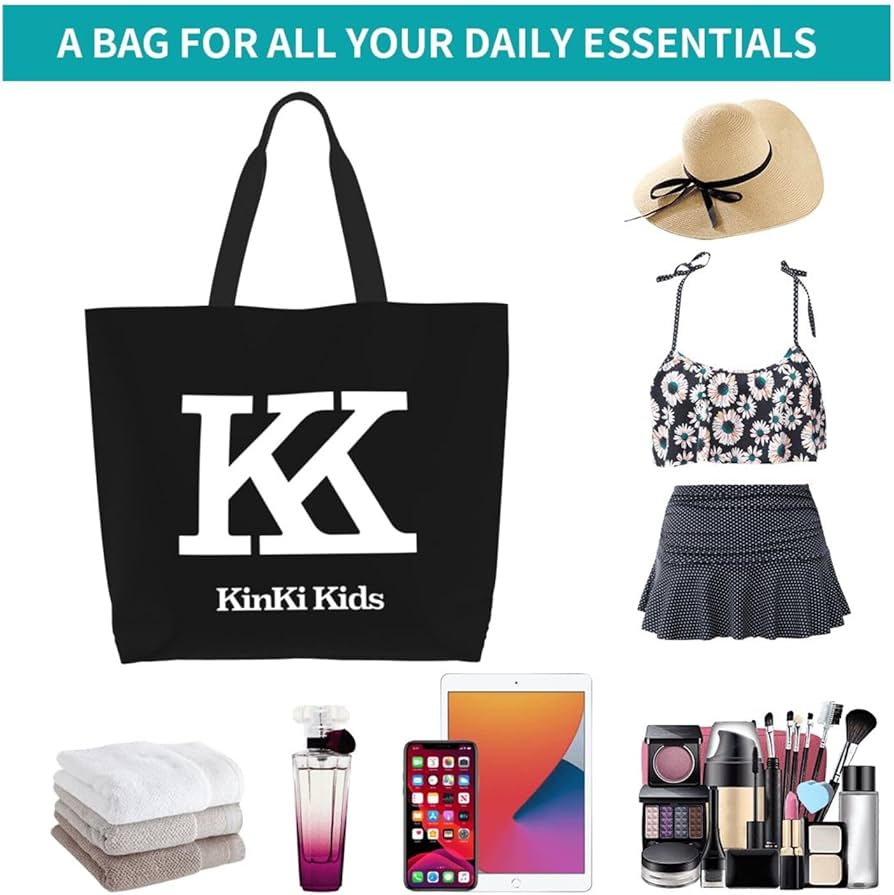 Amazon.co.jp: Kinki Kids・堂本剛＆堂本光一 トートバッグ 大容量