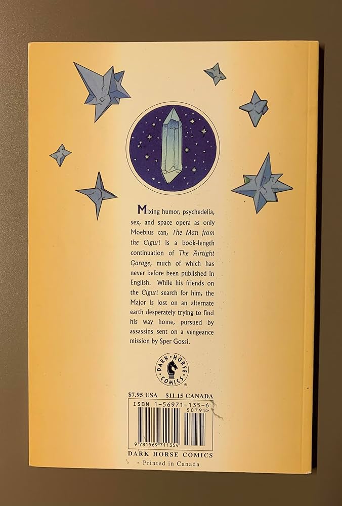 The Man from the Ciguri: Giraud, Jean (Moebius): 9781569711354