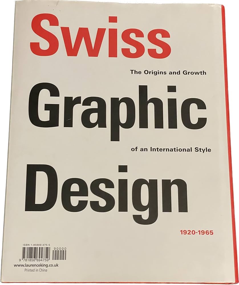 Amazon | Swiss Graphic Design: The Origins and Growth of an