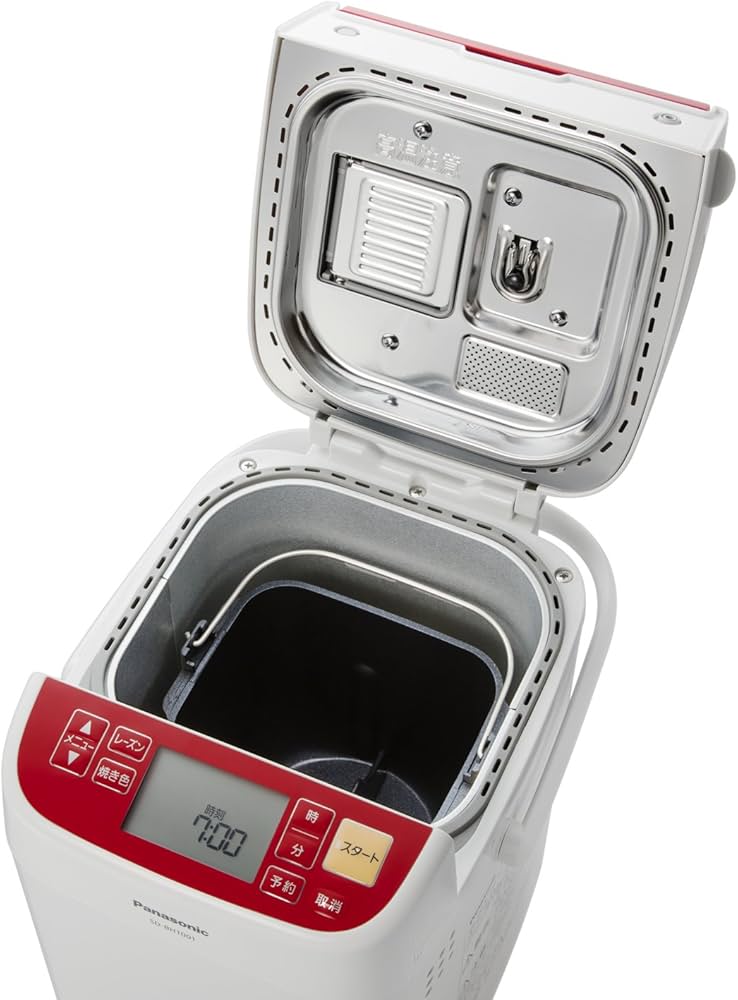 Amazon.co.jp: パナソニック ホームベーカリー 1斤タイプ レッド SD