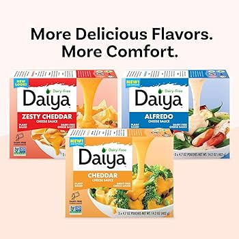 Amazon.com : Daiya Dairy Free Alfredo Cheese Sauce, Plant Based