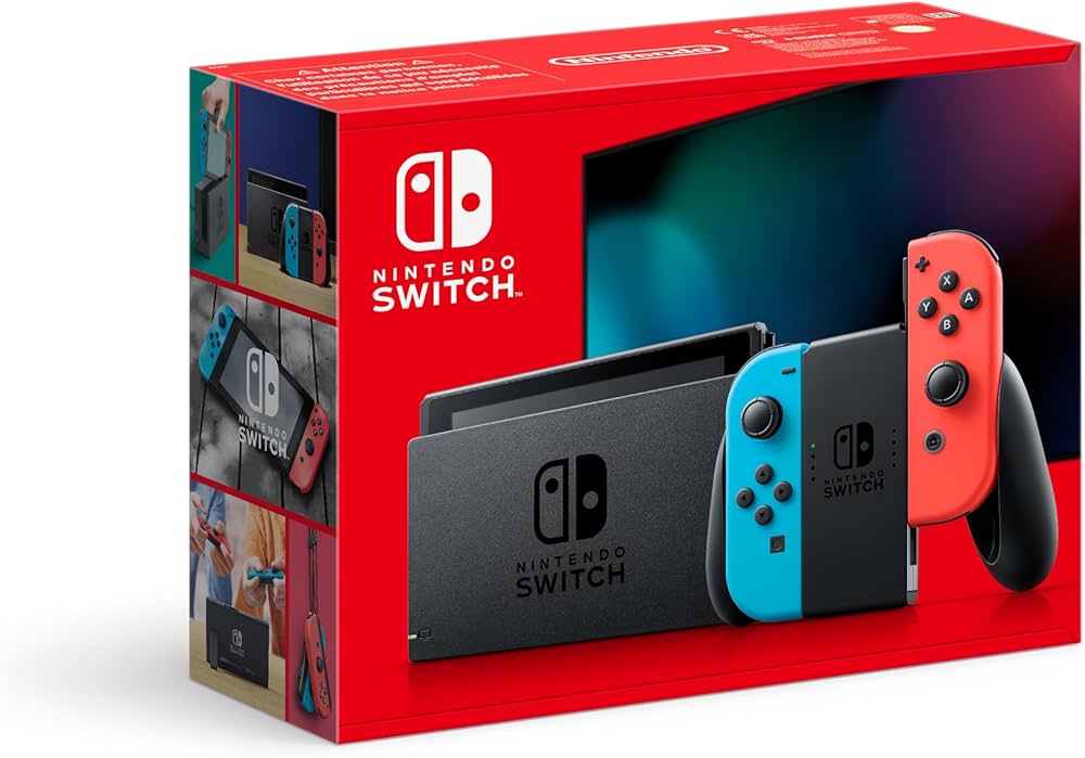 Amazon.co.jp: Nintendo Switch (Neon Red/Neon blue) : ゲーム