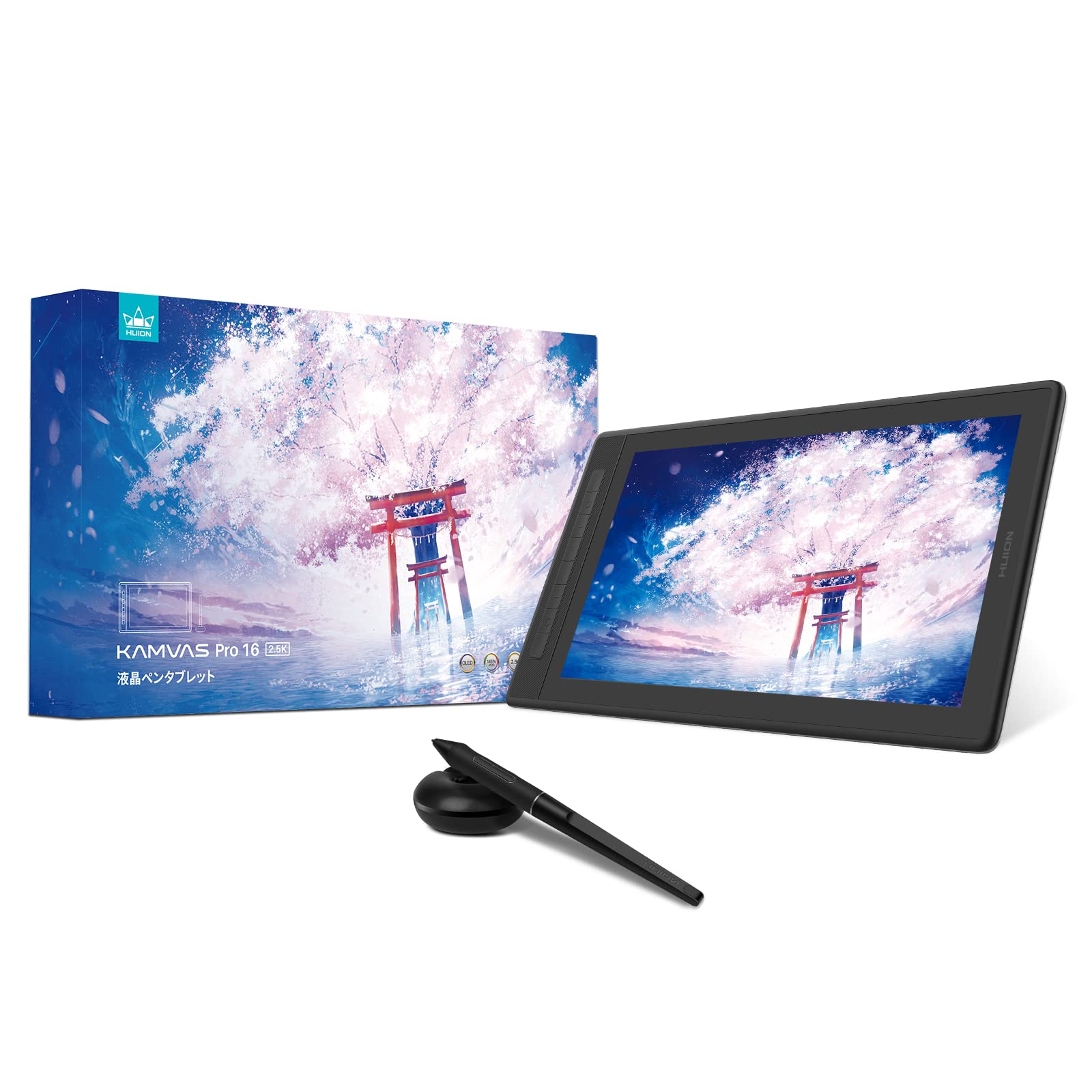 Amazon | 【日本限定】 HUION 液タブ 液晶ペンタブレット Kamvas Pro16