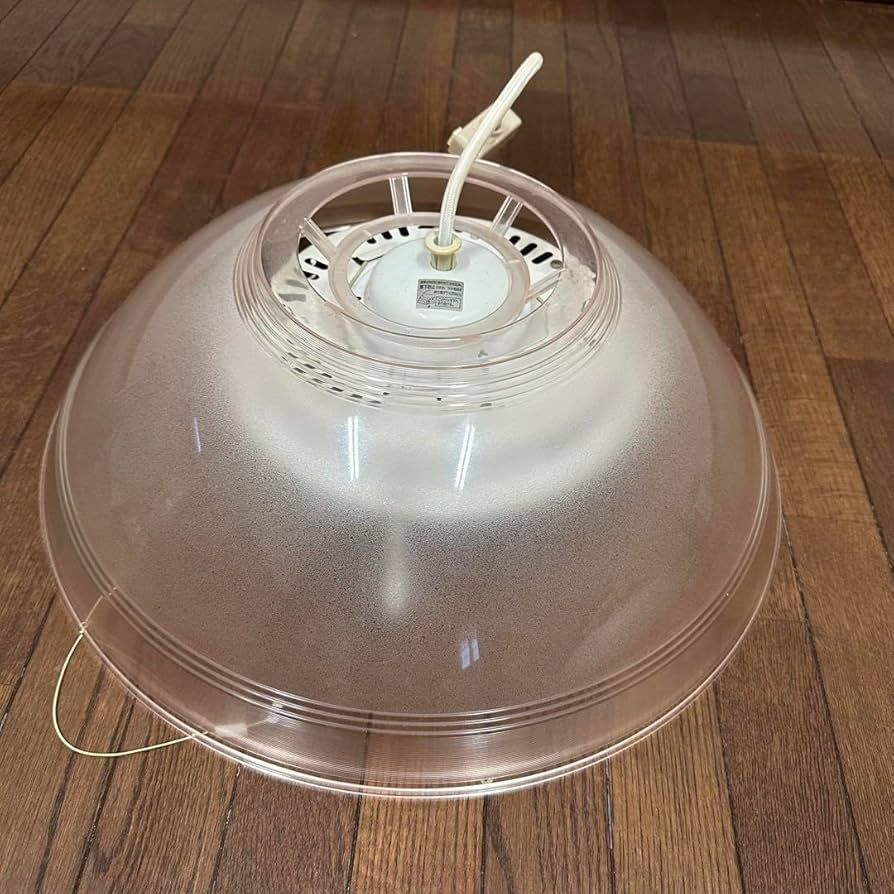 Amazon.co.jp : 照明器具 蛍光灯器具 電気の傘 昭和レトロ 吊り下げ