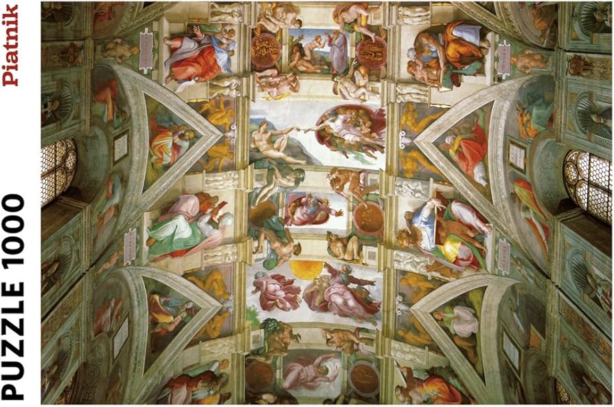 Amazon.co.jp: 1000ピース ジグソーパズル Piatnik システィーナ礼拝堂
