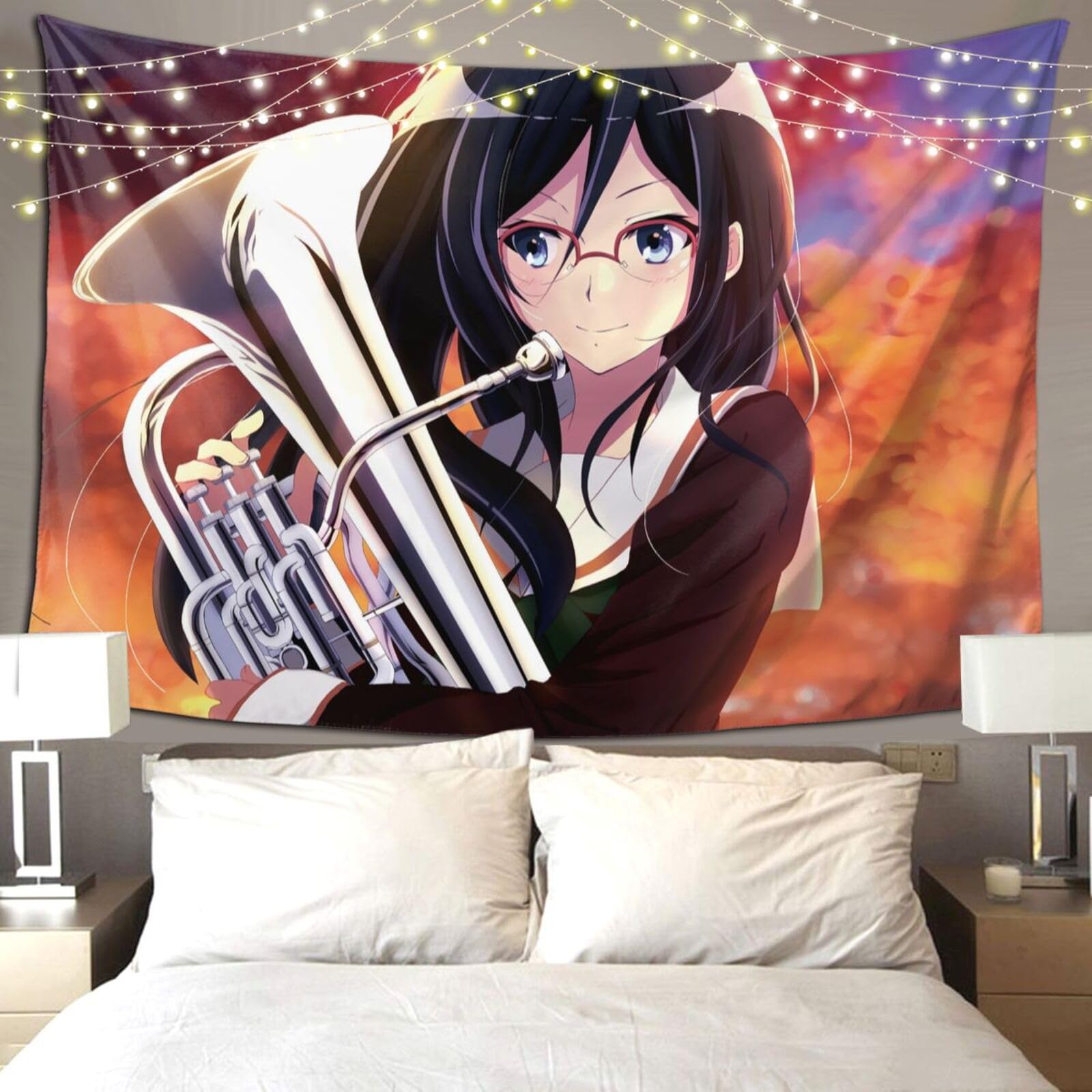 Amazon.co.jp: タペストリー 響け！ユーフォニアム 田中あすか 背景布