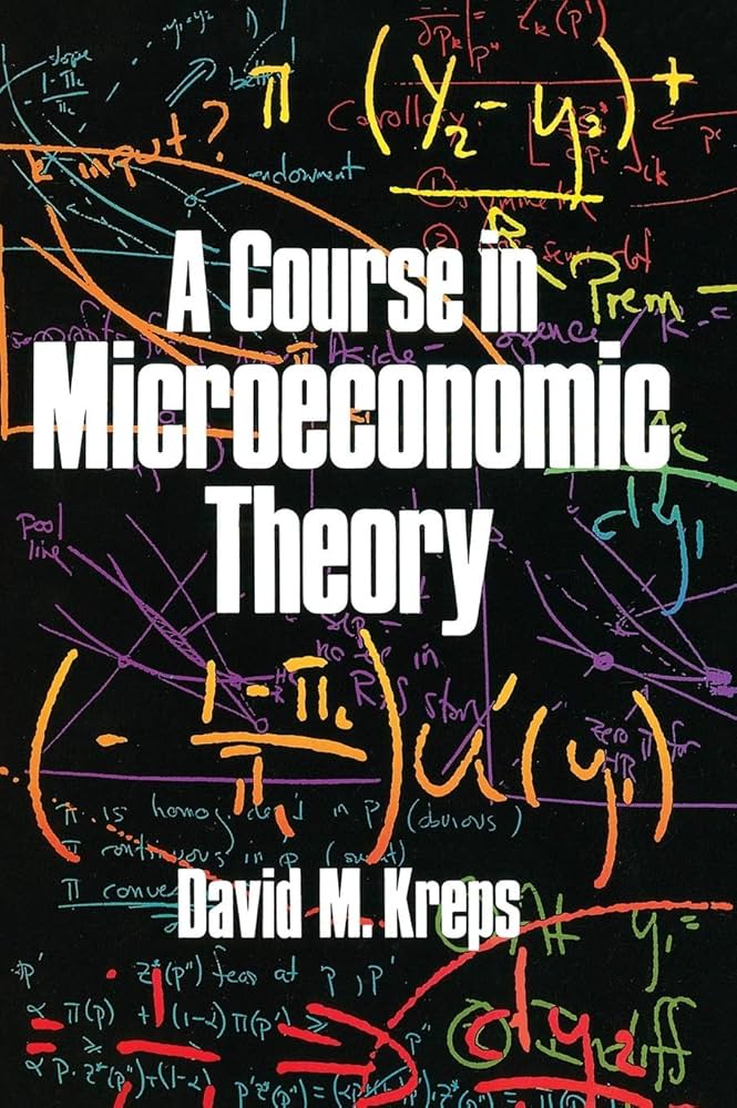 A Course in Microeconomic Theory: 9780691042640: Economics Books