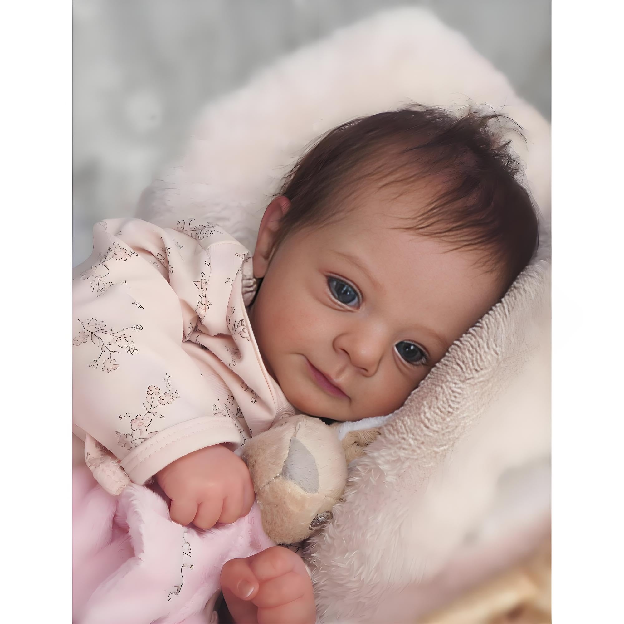 Amazon | QIYANER リボーンドール 22インチ55センチメートル 本物