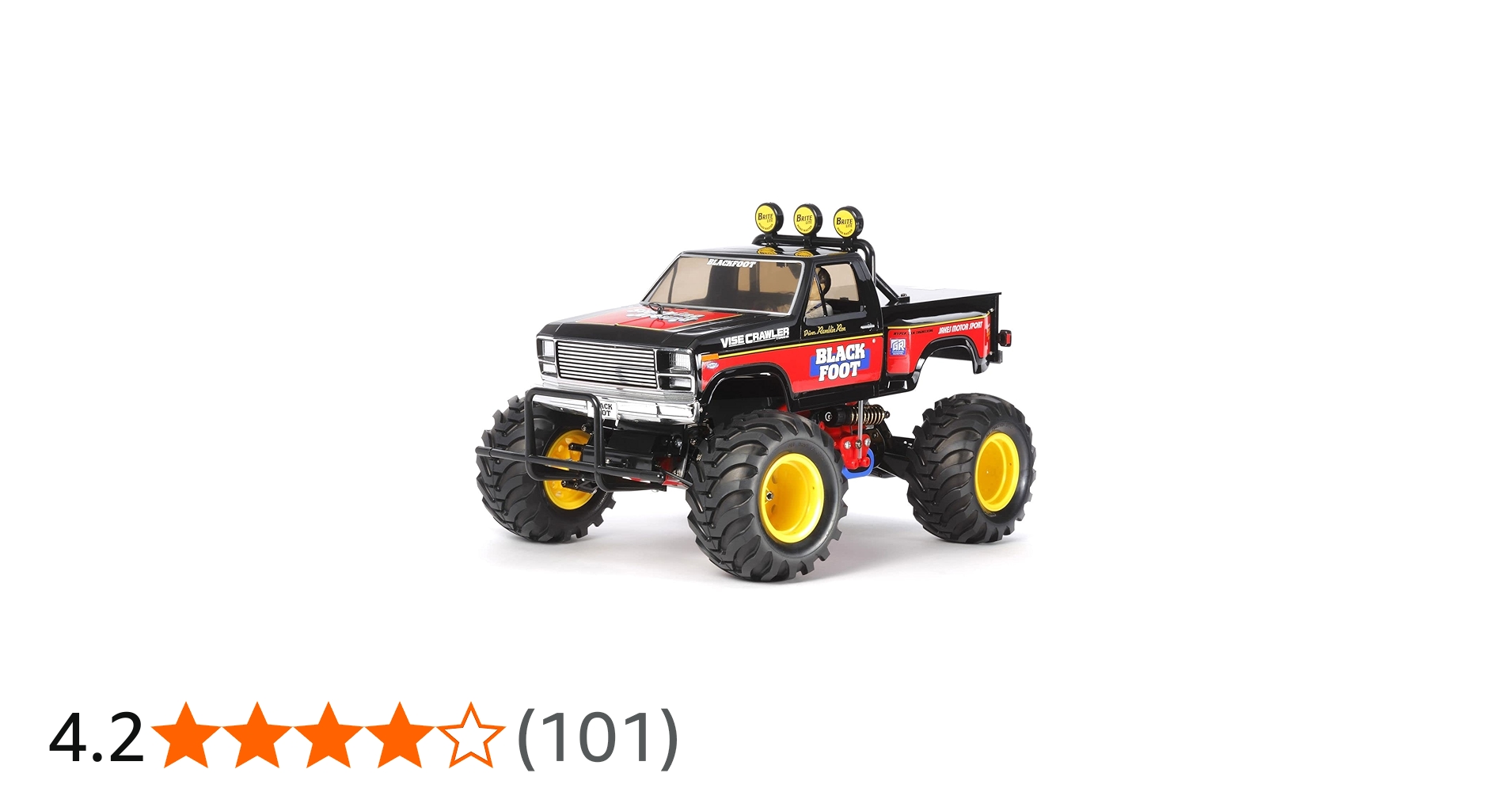 タミヤ ブラックフットラジコンフルセット タミヤ ラジコン【ブラック