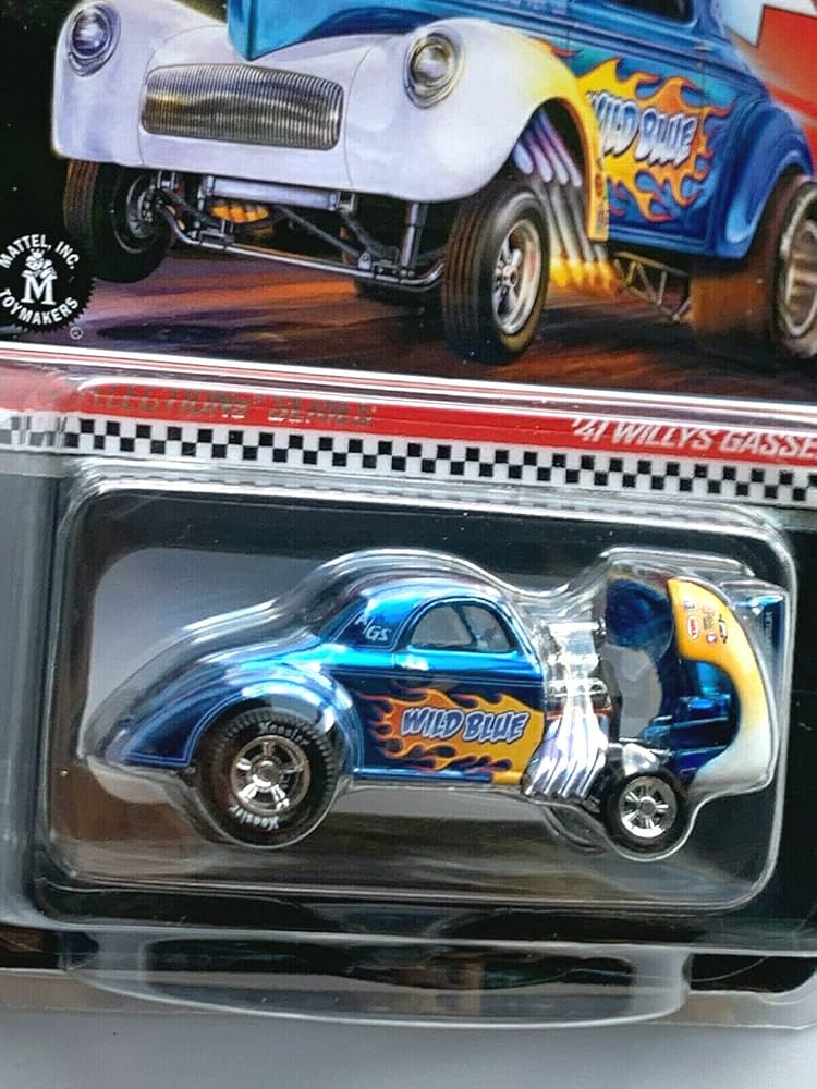 Amazon.com: DieCast Hot Wheels '41 Willys Gasser - RLC Exclusive