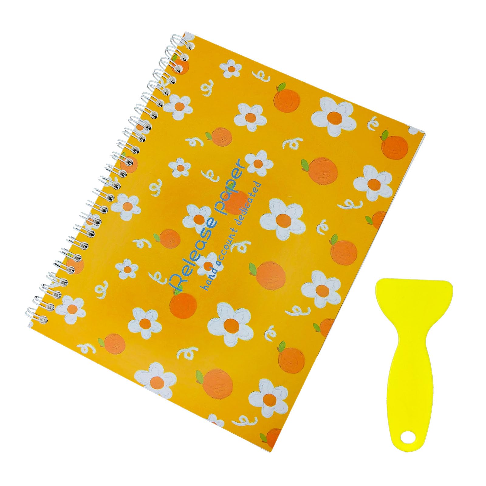 Amazon.co.jp: 両面剥離タイプ シール帳 スパチュラ付き A5/B5サイズ