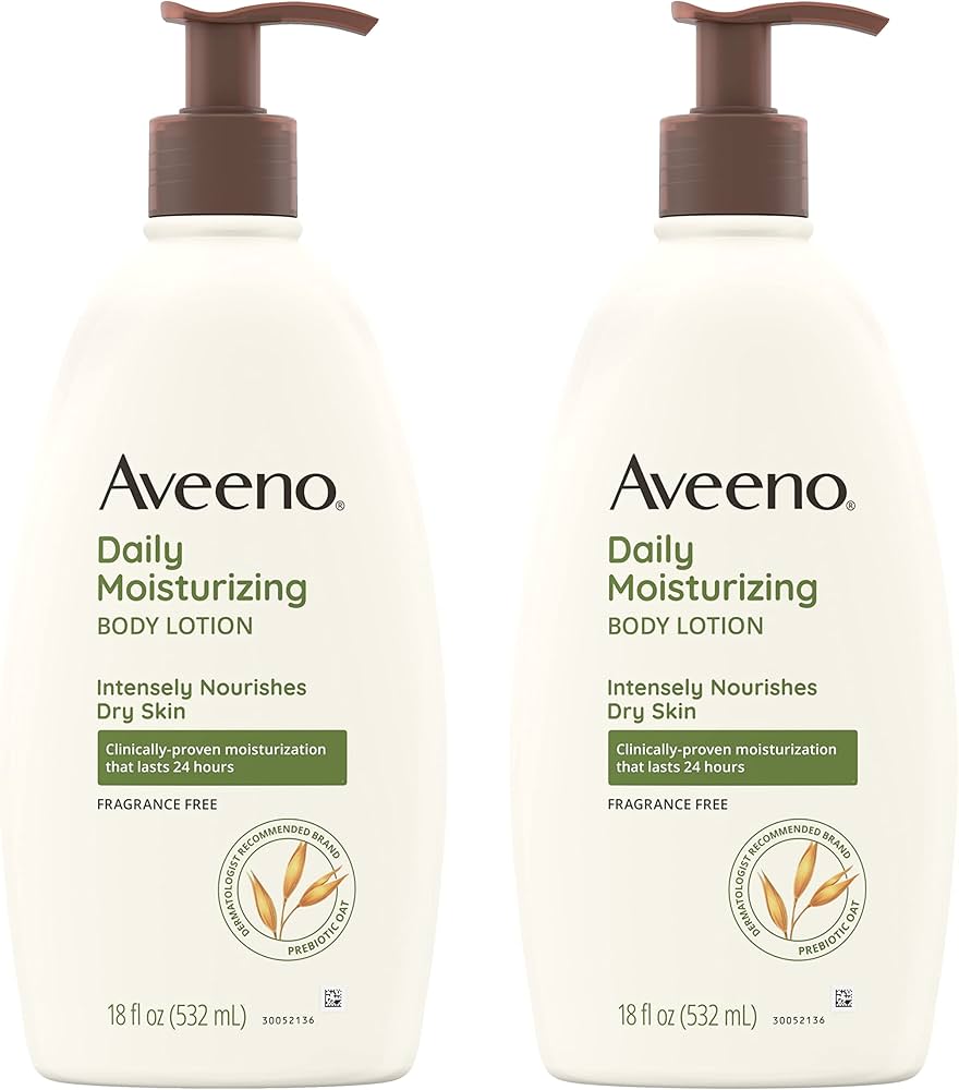 Amazon.com : Aveeno Active Naturals Daily Moisturizing Lotion, 18