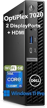 Amazon.com: Dell OptiPlex 7020 MFF 7000 Micro Form Factor Mini