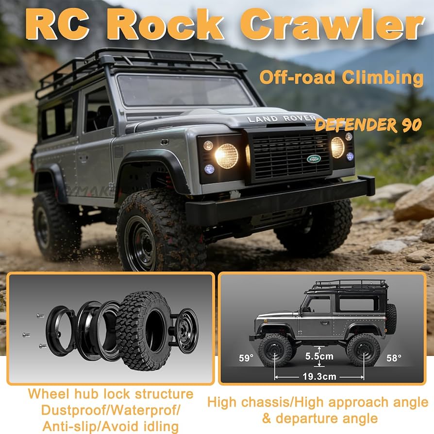 Amazon.com: Skymaker MN99S 1/12 Scale Remote Control Car 4x4 Land